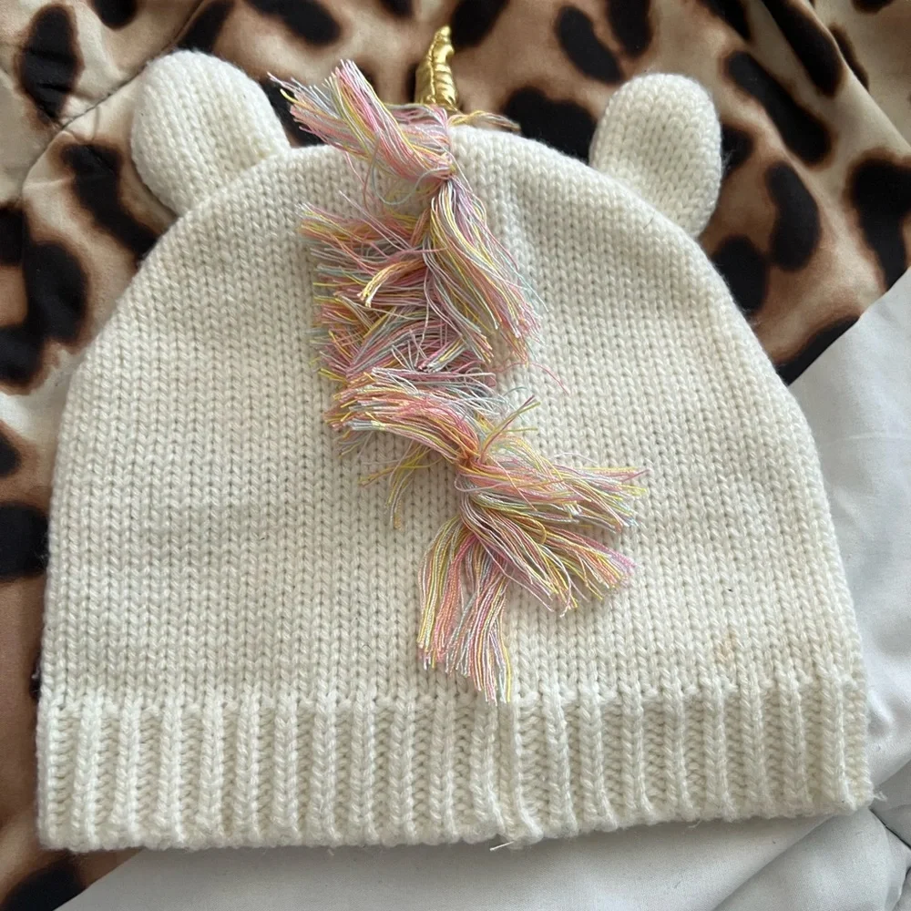 Toddler girls set of 4 winter hats variety